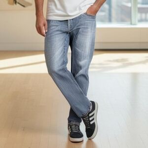 Gap 1969 Loose Fit Men's Light Blue Jeans 35x30 (JE-05)